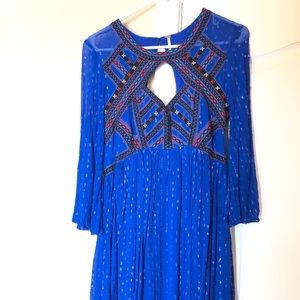 Free People Boho Sparkle tunic dress
